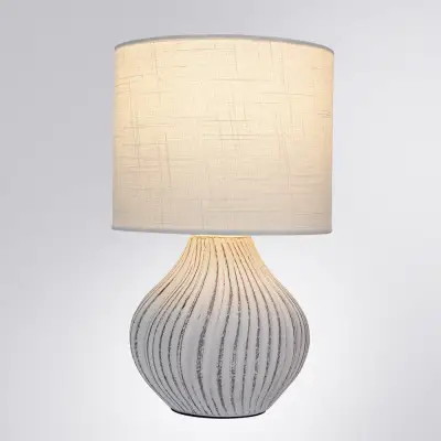 Декоративная настольная лампа Arte Lamp NUSAKAN A5034LT-1WH, 1хE14