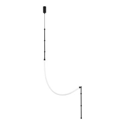 SL6132.401.20 Светильник настенно-потолочный ST-Luce Черный/Белый LED 1*20W 3000K