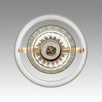 6593/1 MODERNI LN25 324 латунь/белый, металл/текстиль, стекло Подвес E14 1*40W 220V JANE