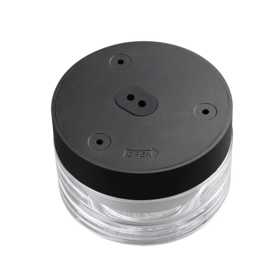 7156/6CL HIGHTECH ODL26 493 светильник черный/прозрачный/стекло/поликарбонат IP65 LED 6W 410Лм 2200/2700/3000K 120° 220-240V RONDA