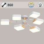 03363-0.3-06 WH+WOOD светильник потолочный