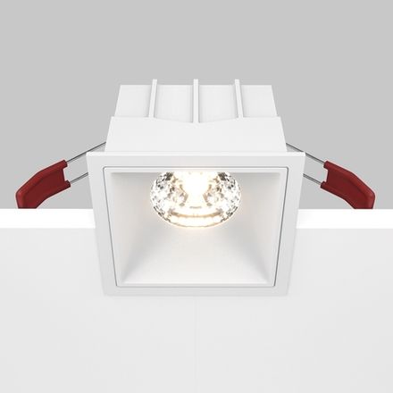 Встраиваемый светильник Alfa LED 3000K 1x15Вт 36°, DL043-01-15W3K-SQ-W. TM Maytoni