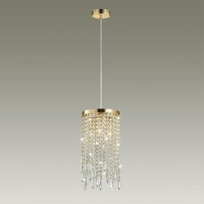 5028/3 MODERN ODL23 643 золотой/прозрачный металл/хрусталь Подвес E14 3*40W CHOKKA