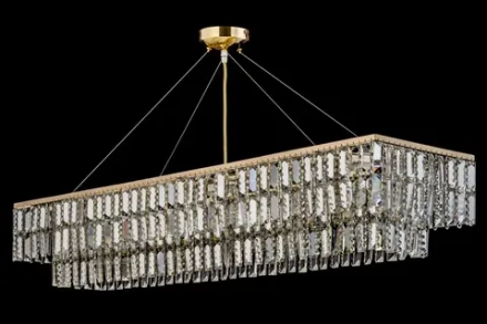 Подвесная хрустальная люстра Arti Lampadari Milano E 1.5.120x30.107 G