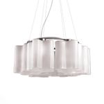 SL117.503.06 Люстра подвесная ST-Luce Серебристый/Белый с полосками E27 6*60W