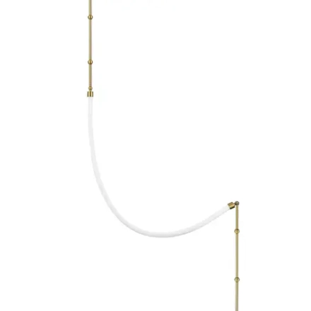 SL6132.301.20 Светильник настенно-потолочный ST-Luce Латунь/Белый LED 1*20W 3000K