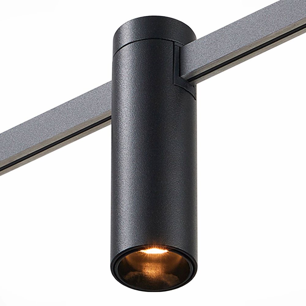 ST810.446.05 Магнитный трековый светильник FARM Черный LED 1*5W 4000K 227Lm Ra90 60 IP20 D35xH112 2