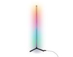 Светильник светодиодный напольный RGB с пультом FL8022 BK черный LED 15W RGB D32*1250 (ПДУ РАДИО 2.4G)