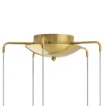 L8T747133 Люстра TUBO LED 40W 2000LM 360G ЗОЛОТО 3000K (574733+747133 (8 шт)