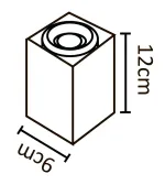 Точечный накладной светильник Arte Lamp PICTOR A5655PL-1WH, 1хGU10