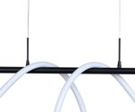 08041,19(4000K) Подвес диммируемый Далия черный w135*20 h150 Led 72W (4000К) с пультом ДУ