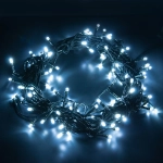 Новогодняя гирлянда нить белый 5 м IP20 400-001 белый, LED