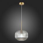 SL1154.303.01 Подвес ST-Luce Латунь/Дымчатый E27 1*60W