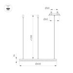 Светильник SP-DIAMOND-R650-36W Day4000 (BK, 45 deg, 230V, TRIAC) (Arlight, IP20 Металл, 5 лет)