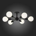 SL419.402.06 Люстра потолочная Черный E27 6*60W