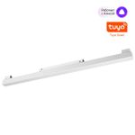 359630 SHINO NT25 144 белый Трековый низковольт. св-к диммир. со сменой цв.температуры, пульт ДУ/Tuya Smart Life IP20 LED 20W 48V 3000-6000K FLUM