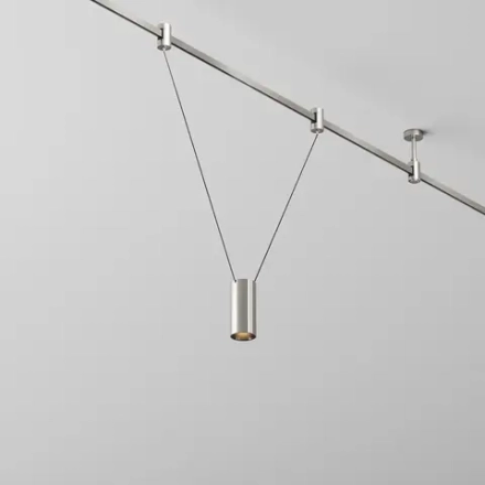 Трековый подвесой светильник Фокус / Focus Led Flarity 3000K 12Вт 36°, TR157-1-12W3K-PT. TM Maytoni