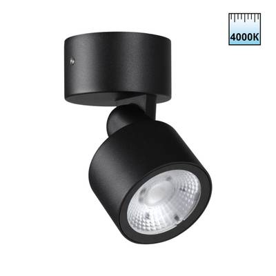 359587 STREET NT25 694  черный Светильник ландшафтный светодиодный IP65 LED 9W 4000К 100-240V FOCUS