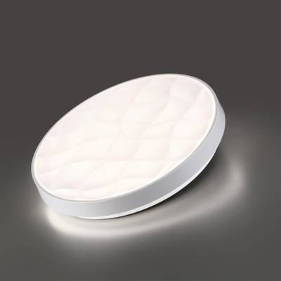 7672/ELN PALE SN 204 Светильник пластик/белый LED 76Вт 3000/4000/6000К D485 IP43 CCT GITUM