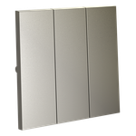 VLS000504 Клавиши для выключателя/переключателя трехклавишного, S70 (шелк). (ТМ Maytoni)