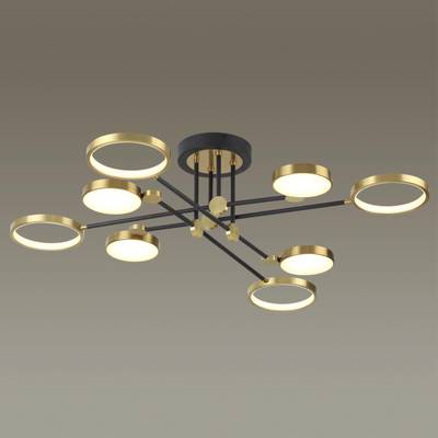 4320/75CL MIDCENT ODL22 345 металл/черный с бронзой Потолочный светильник IP20 LED 65W 2677Лм DENZEL