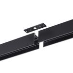 135299 PORT NT25 200 черный Шинопровод накладной/подвесной в комплекте заглушки 2шт, крышка и соединит. планка, 1м IP20 90-240V VECTOR