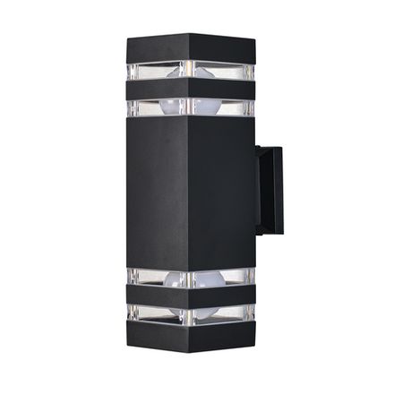 Уличный настенный светильник Arte lamp HEATHER A4413AL-2BK, 2хE27