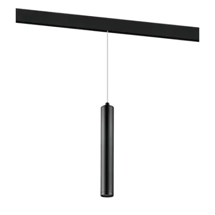 239337 Светильник подвесной 48V для трека UNO LED 7W 500LM 24G ЧЕРНЫЙ МАТОВЫЙ ANTIGLARE 3000K Lightstar