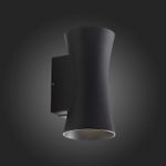 SL088.401.02 Светильник уличный настенный ST-Luce Черный кварцевый LED 2*5W 4000K
