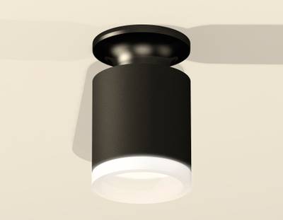 Комплект накладного светильника XS6302110 SBK/PBK/FR черный песок/черный полированный/белый матовый MR16 GU5.3 (N6902, C6302, N6245)