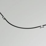 Коннектор радиусный D900 накладной Levity черный, TRA184-R900-11B. TM Maytoni