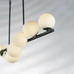 815187 Люстра CROCO 8х40W E14 ЧЕРНЫЙ МАТОВЫЙ Lightstar