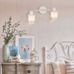 Спот с поворотными плафонами 20025/2 белый с золотом