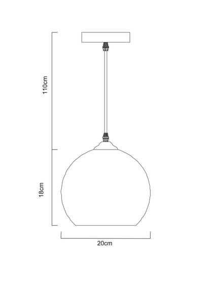 Подвесной светильник Arte Lamp SPLENDIDO A4285SP-1AM, 1хE27