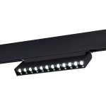ST372.406.12 Магнитный трековый светильник SMART Черный LED 1*12W 2700K-6500K 1 080Lm Ra90 36° IP20 L225xW22xH136 48V