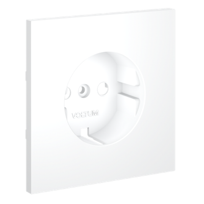 VLS000602 Накладка для розетки с заземлением, S70 (белый матовый). (ТМ Maytoni)