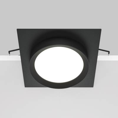 Встраиваемый светильник Hoop GX53х1, DL086-GX53-SQ-B. TM Maytoni