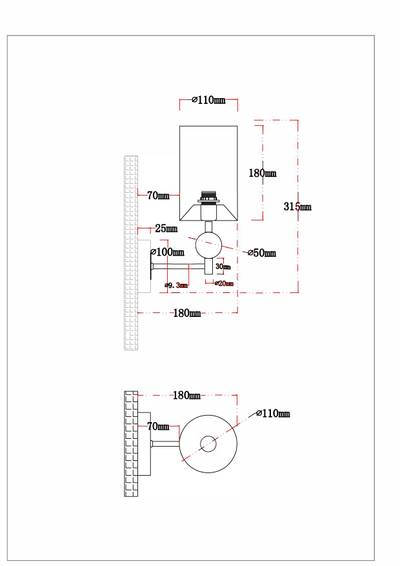 Бра Arte Lamp MATAR A4027AP-1PB, 1хE14