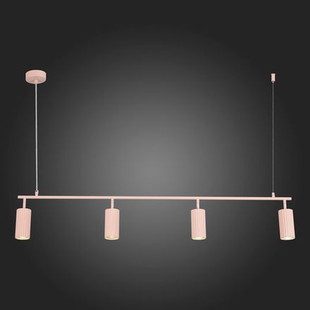 SL1213.603.04 Светильник подвесной ST-Luce Розовый/Розовый GU10 4*5W 4000K