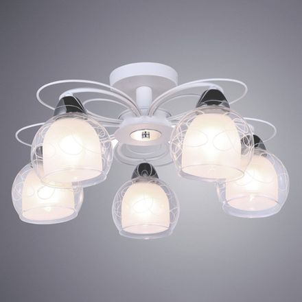 Потолочная люстра Arte Lamp SANSA A7585PL-5WH, 5хE27