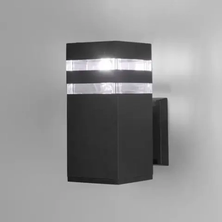 Уличный настенный светильник Arte lamp HEATHER A4413AL-1BK, 1хE27