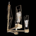 SL815.203.06 Люстра подвесная ST-Luce Матовое золото/Матовое золото, Прозрачный LED 6*8W 4000K