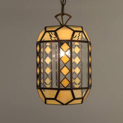 Citilux Фасет CL441111 Подвесной светильник витражный Бронза