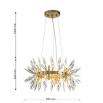 Подвесная люстра Rays 4058-8P. ТМ Favourite