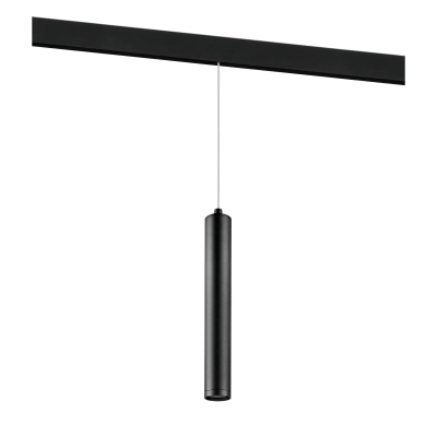 239337 Светильник подвесной 48V для трека UNO LED 7W 500LM 24G ЧЕРНЫЙ МАТОВЫЙ ANTIGLARE 3000K