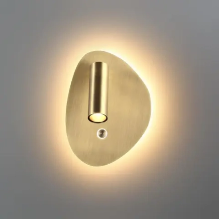 7185/9WL HIGHTECH ODL26 471 светильник брашированная бронза/металл IP20 LED 9W 580Лм 2700K/3300K/4000K 120° 220-240V ROY