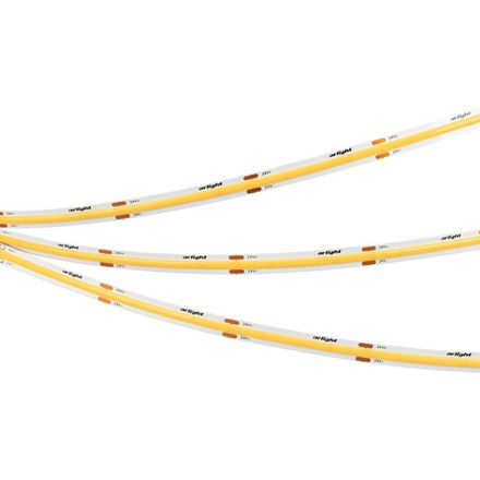 Светодиодная лента COB-X480-10mm 24V Warm3000 (10 W/m, IP20, 5m, FreeCut) (Arlight, Свободная резка)