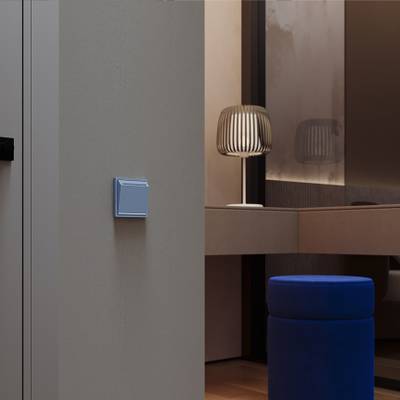 VLS002615 Накладка для выключателя карточного, S70 (деним). (ТМ Maytoni)