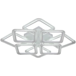 09826-3.3-4+4B WH светильник потолочный Reluce, LED