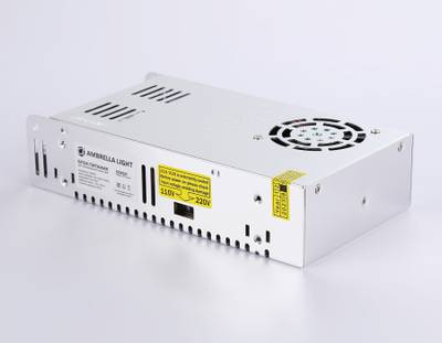 Блок питания для светодиодной ленты 12V 360W 30A IP20 90-260V 215*115*50 GS9551